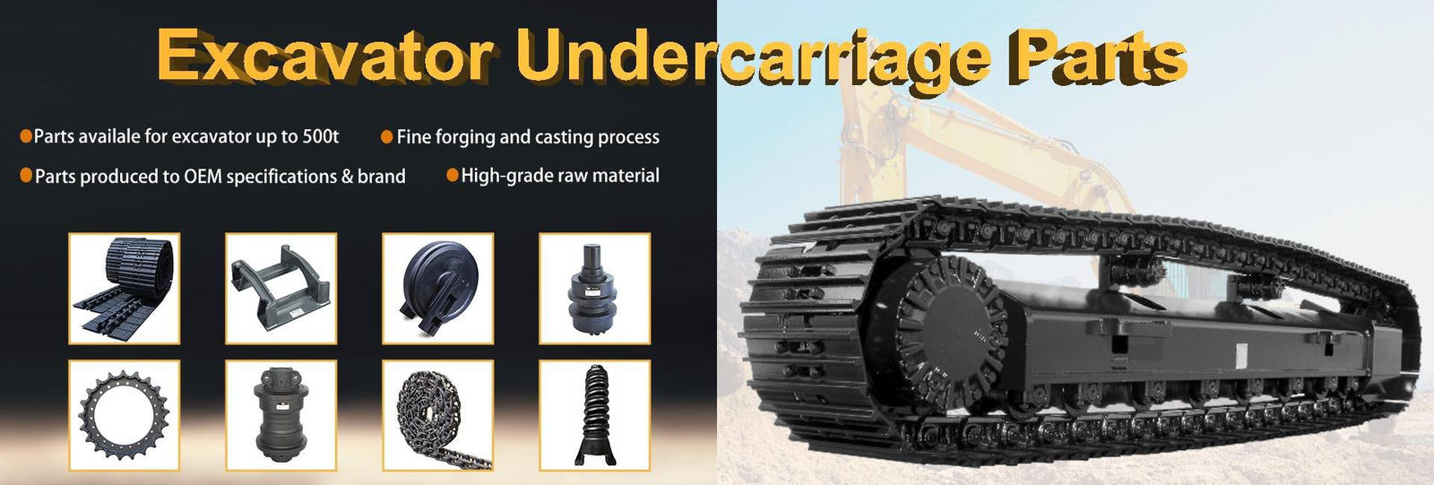 Excavator Track Roller
