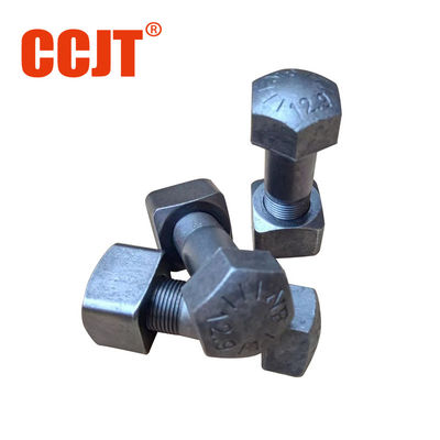Heavy Duty Forged Excavator Bolt For PC300 D65 D85 Metric Thread