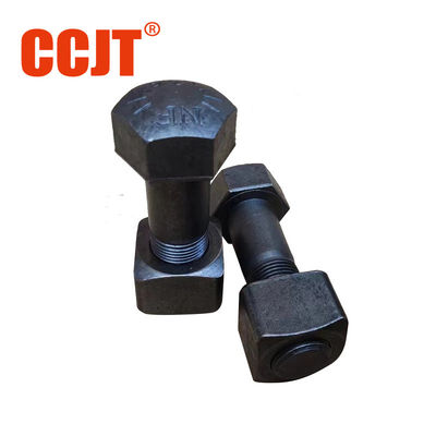 Strength Carbon Steel Plow Excavator Track Bolts For PC300/ PC400/ D65/ D85/ D155/ D355/ D375/ D275
