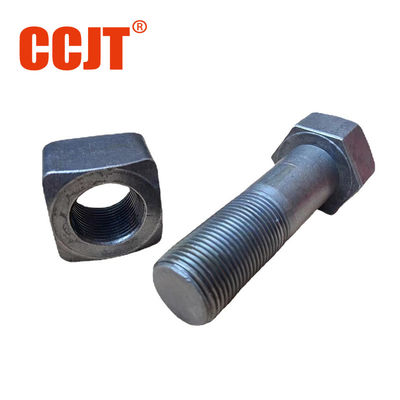 12.9 Grade Bolt For Excavator Track Shoe Bolt Nut Track Roller Bolt