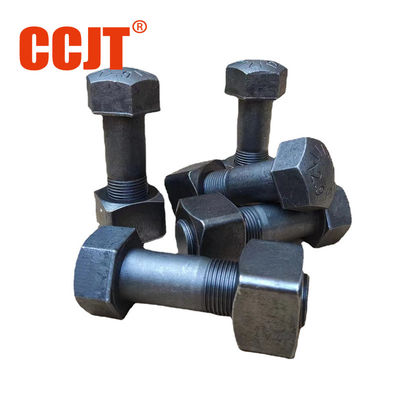 Excavator Bulldozer Loader Truck Segment Plow Bolts And Nuts Excavator Track Bolts