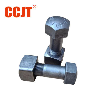 Custom Forged Metric Grade 10.9 Carbon Steel Excavator Track Bolts PC300 D65 D375 Model