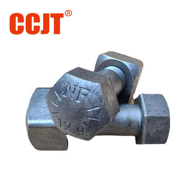 12.9 Grade High Tensile Bucket Teeth Bolt Ex200 Dozer Plow D8k Track Padded & Excavator Sprocket Bolt And Nut