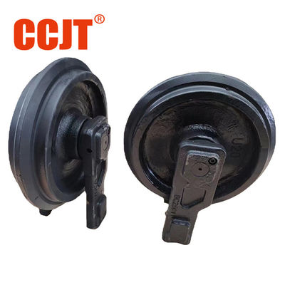 Impact Resistance Front Idler Assy Wooden Case Packaged Excavator Track Idler / Mini Excavator
