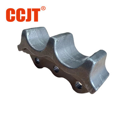 Steel Excavator Track Sprocket Heat Treated Single Flange in Black / Yellow