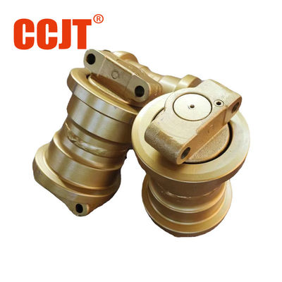 Single Flange / Double Flange Premium Track Roller For Excavator Construction Works