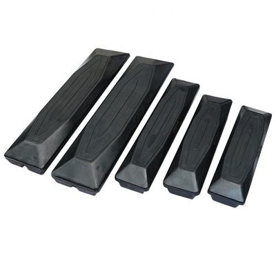 D80A-12 Bulldozer Track Shoes Assy 154-32-01001 Rubber Track Shoe 450mm Wide Excavator Track Pads
