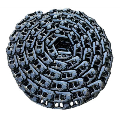 Excavator and bulldozer chain assembly