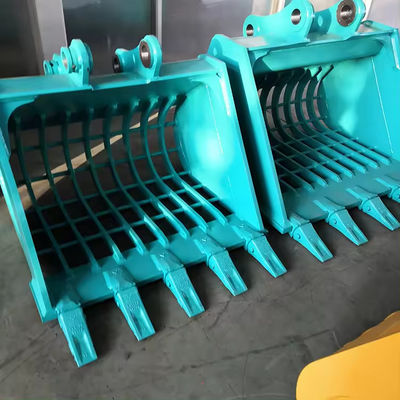 OEM Construction Machinery Excavator Digging Bucket High Strength Wearable Steel