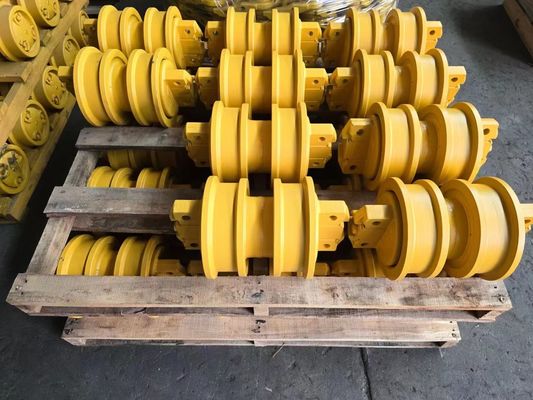 100kg Track Roller For Excavator Proven By Quenching And Tempering