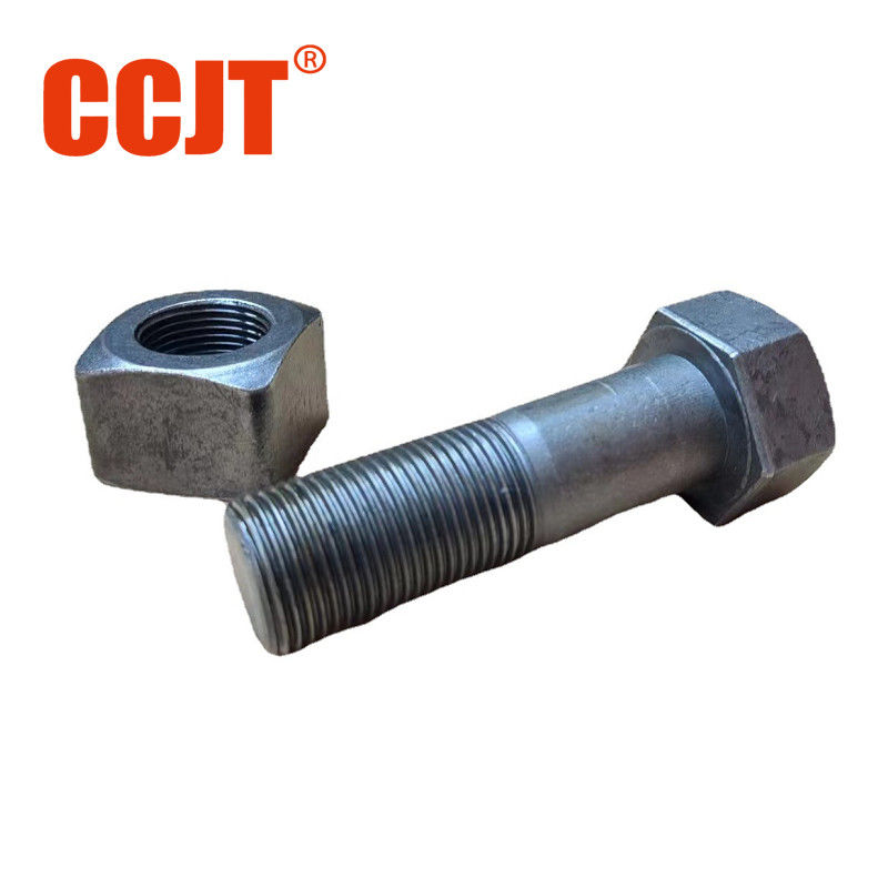Heavy Type Material Reasonable Excavator Track Bolts 400MM BOLT Rubber Mount Pad