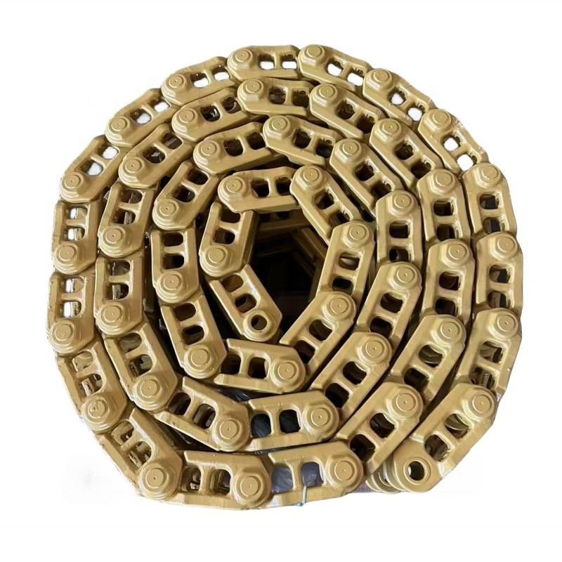 Hardness Track Link For Excavator PC300 Model Black Color Heat Treated Surface