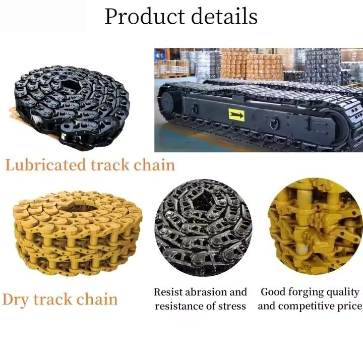 Caterpillar E320, Sumitomo 200, Kobelco 230, Sany 235, XCMG 215, Liugong 922, Kato 820 excavator chains