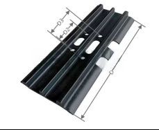 Lug Pattern Excavator Track Shoe Wear Resistance Excavator Track Shoe